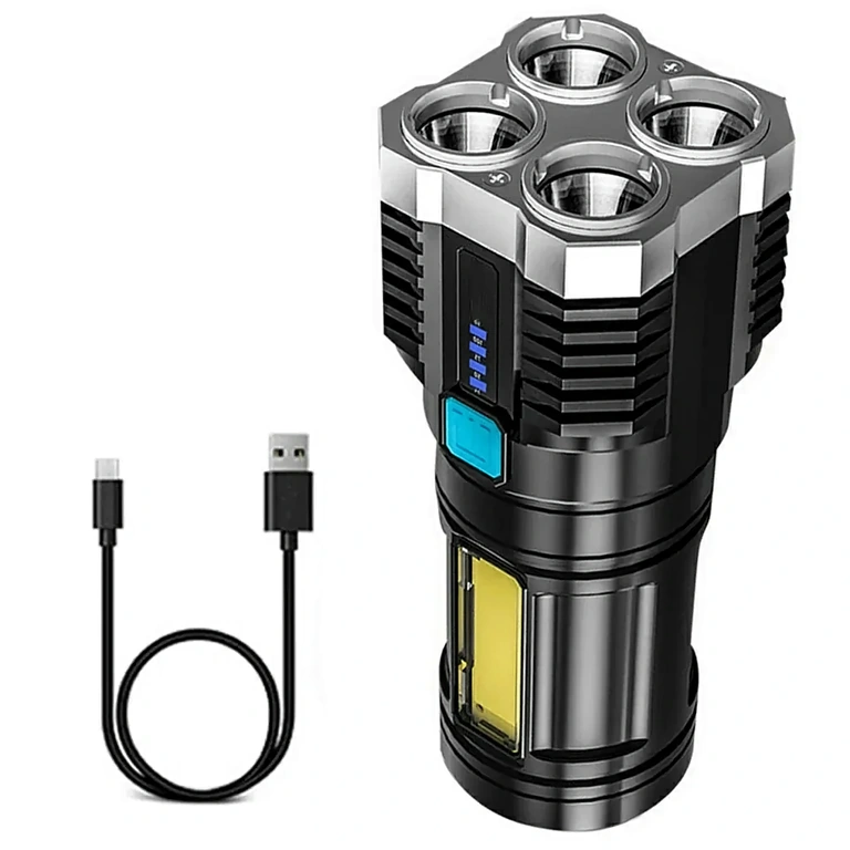 Lanterna LED com luz muito potente para caça