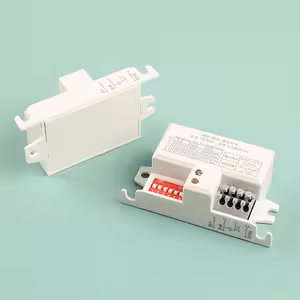 Sensor de Movimento Micro-ondas 360° para Teto – Interruptor Automático 220V Branco