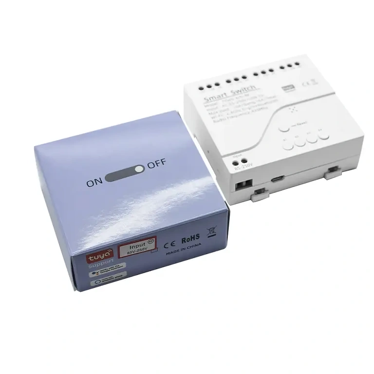 Acessórios incluídos com o interruptor smart WiFi