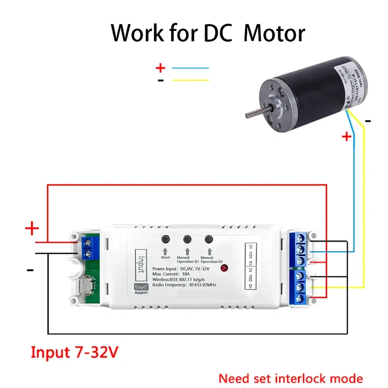 Esquema e configuração do módulo relé WiFi com 2 canais