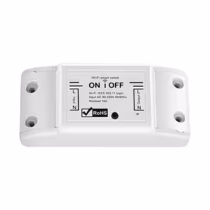 Relé Wireless 1 Canal WiFi 220V 10A – Automação Smart Home Tuya Smart Life