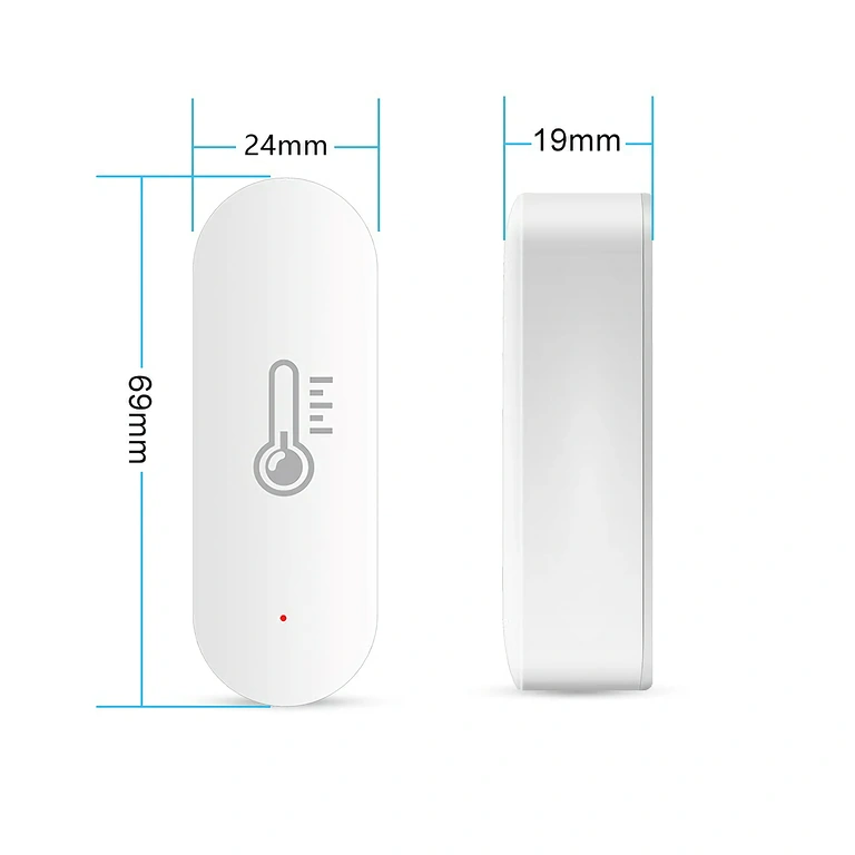 Dispositivo pequeno e eficiente para medir temperatura e umidade ambiente
