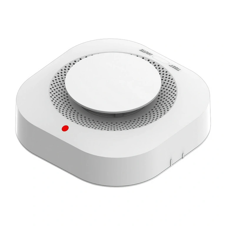 Alarme wireless com sensor de fumaça para proteção residencial