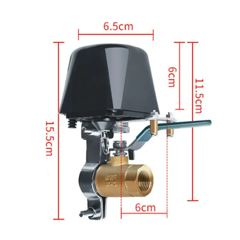 Válvula inteligente Wi-Fi de pequeno porte