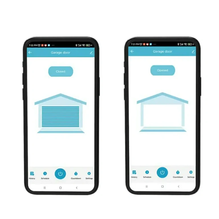 Interruptor WiFi inteligente para abrir e fechar portões via smartphone