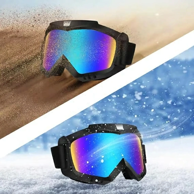 Óculos para ATV e off-road Óculos resistentes para ATV e esportes off-road, proteção UV e poeira