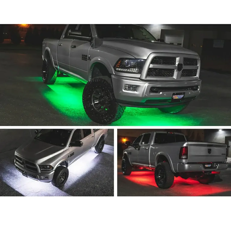Kit LED automotivo para visibilidade e design noturno