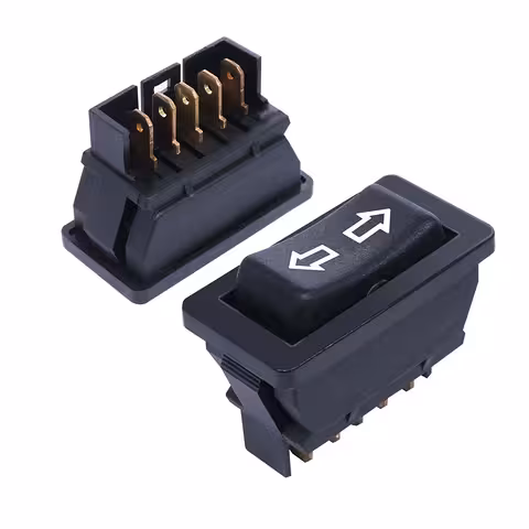 Interruptor 3 Posições DPDT para Inversão de Polaridade de Motor DC 12V/24V 20A