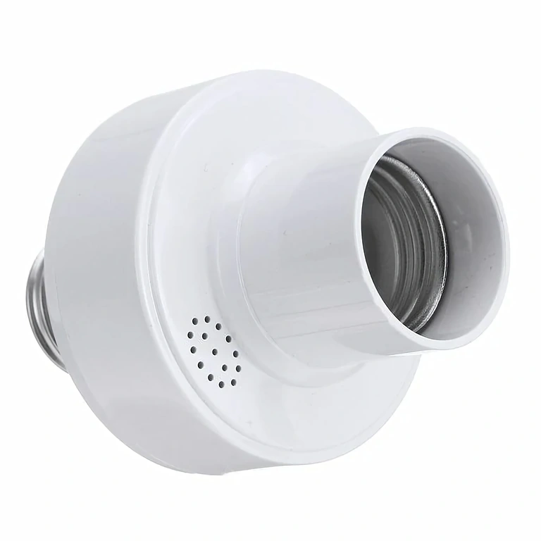 Soquete E27 com controle remoto e função temporizador Soquete E27 com telecomando, temporizador 30 e 60 minutos