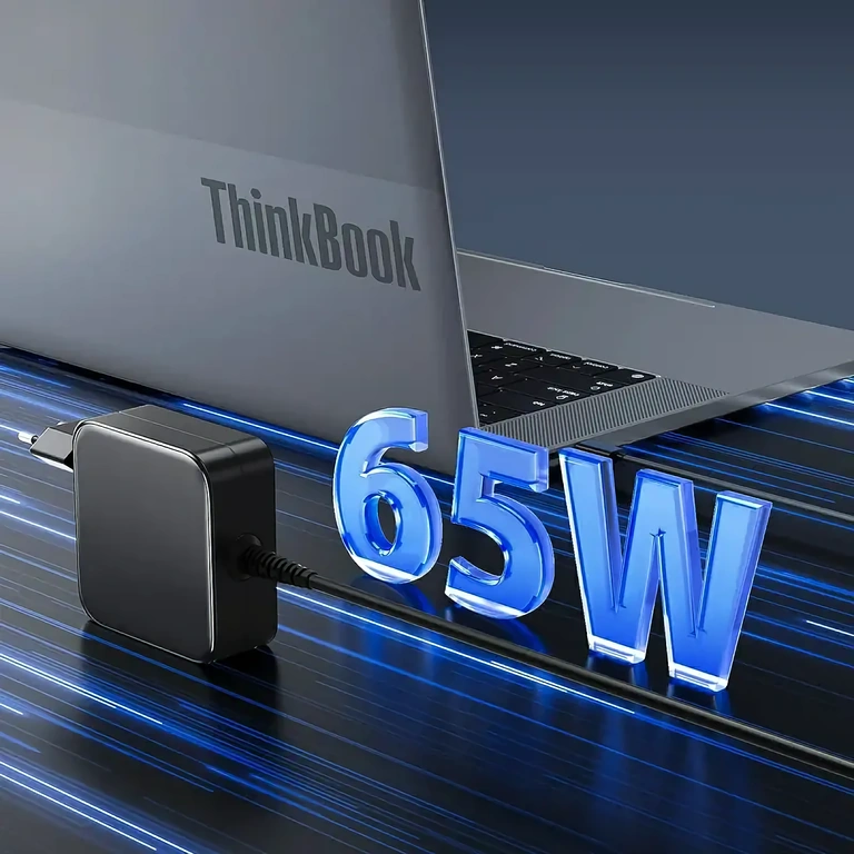 Carregador rápido USB-C 65W para laptop e outros dispositivos