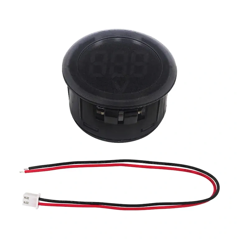 Voltímetro digital com corpo ABS resistente