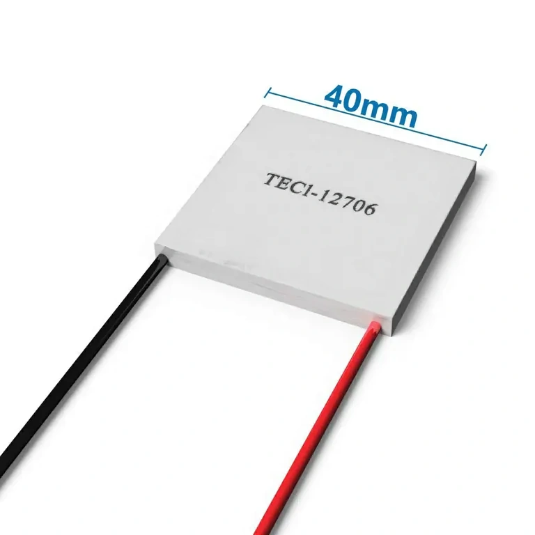 Módulo termelétrico Peltier TEC1-12706 Módulo termoelétrico para resfriamento e aquecimento TEC1-12706, 12V