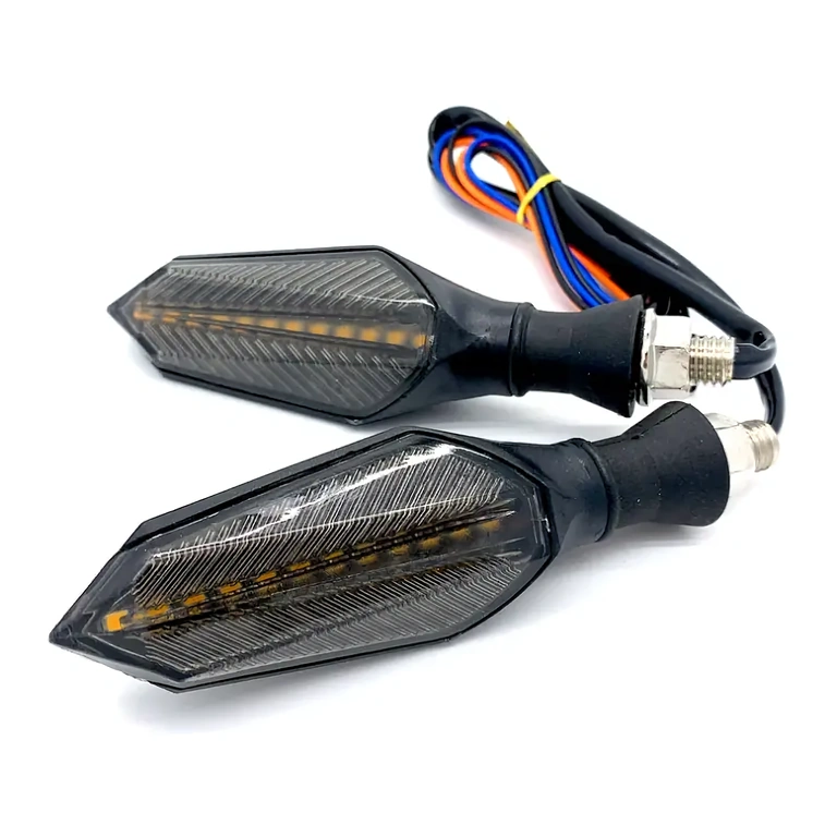 Sinalizadores universais para veículos elétricos Piscas compatíveis com 36V-72V para scooter e patinete