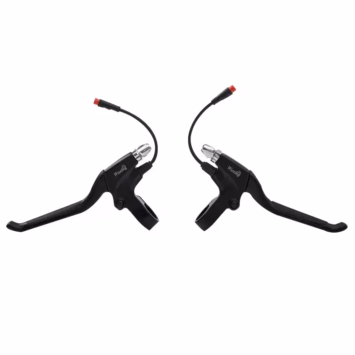 Conjunto completo com duas manetes de freio para bicicleta elétrica