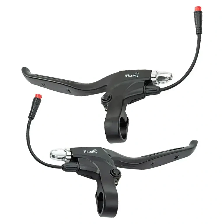 Conjunto de manetes de freio para patinetes elétricos Manetes de freio esquerda e direita para patinetes elétricos