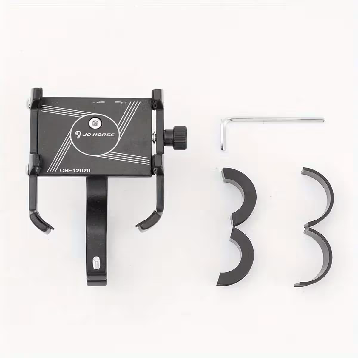 Suporte para celular com amortecimento para patinetes elétricos e bicicletas