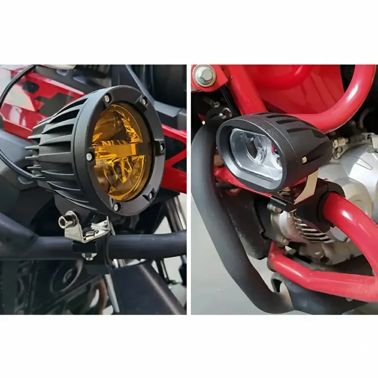 Presilhas duplas para fixação de LED bar