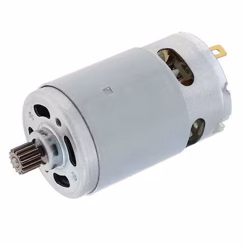 Motor DC RS-550VC 9V-12V 12 Dentes – Ideal para Furadeiras, Parafusadeiras, RC e Projetos DIY