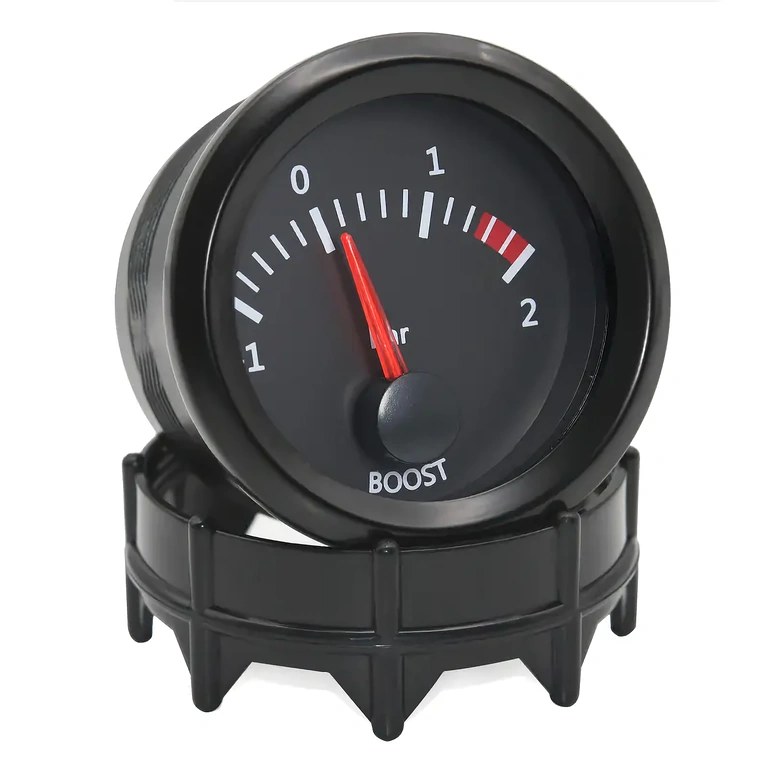 Display digital do relógio boost Medidor boost com display digital preciso para monitoramento de pressão