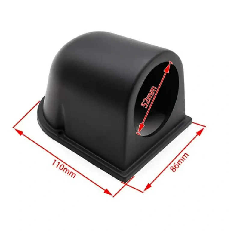 Relógio boost com suporte de montagem Medidor boost com suporte de montagem incluído, fácil de instalar