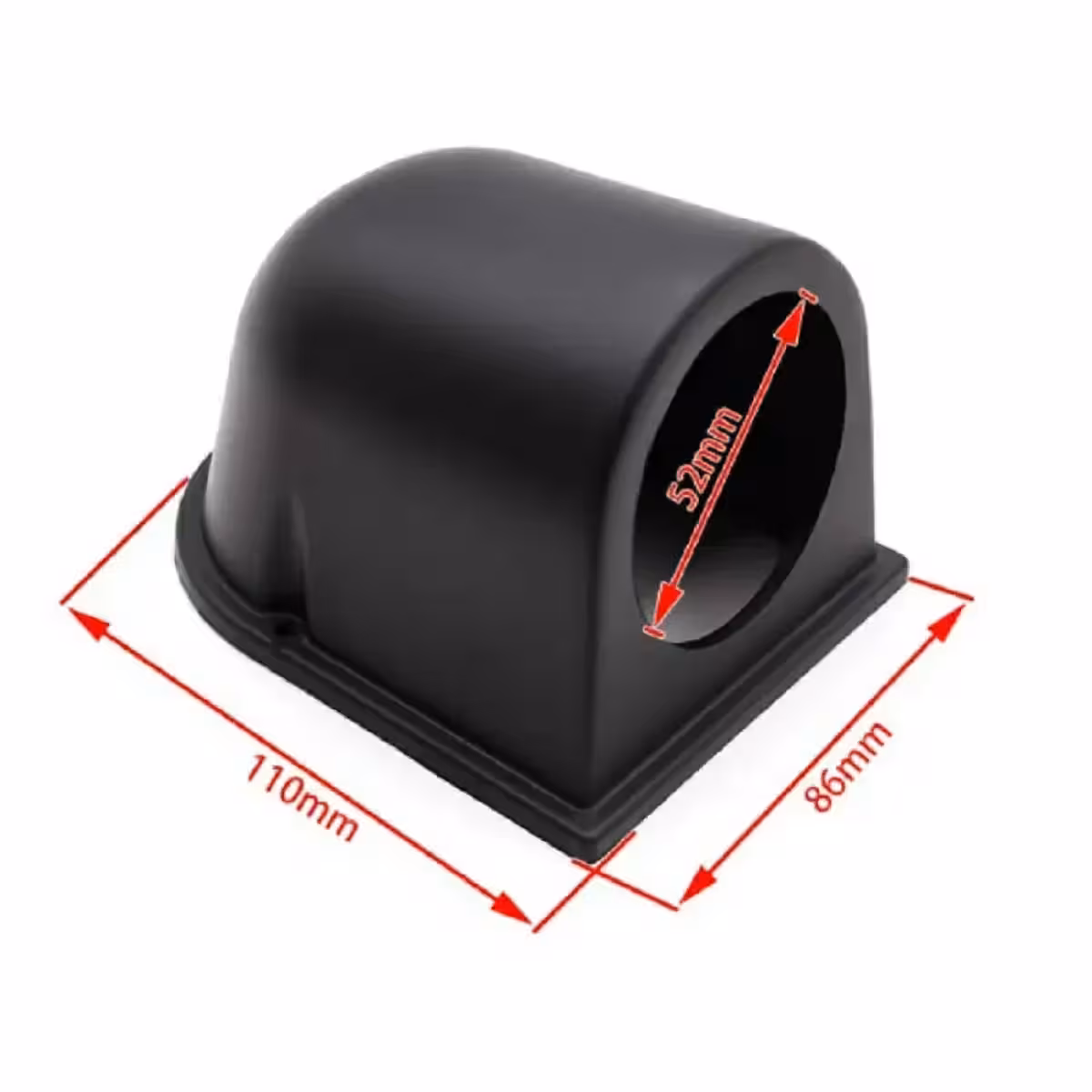 Medidor boost com suporte de montagem incluído, fácil de instalar