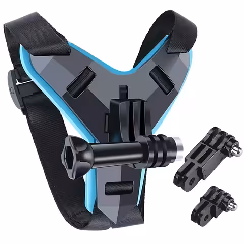 Suporte de Câmera GoPro para Capacete – Fixação Estável e Filmagem Clara