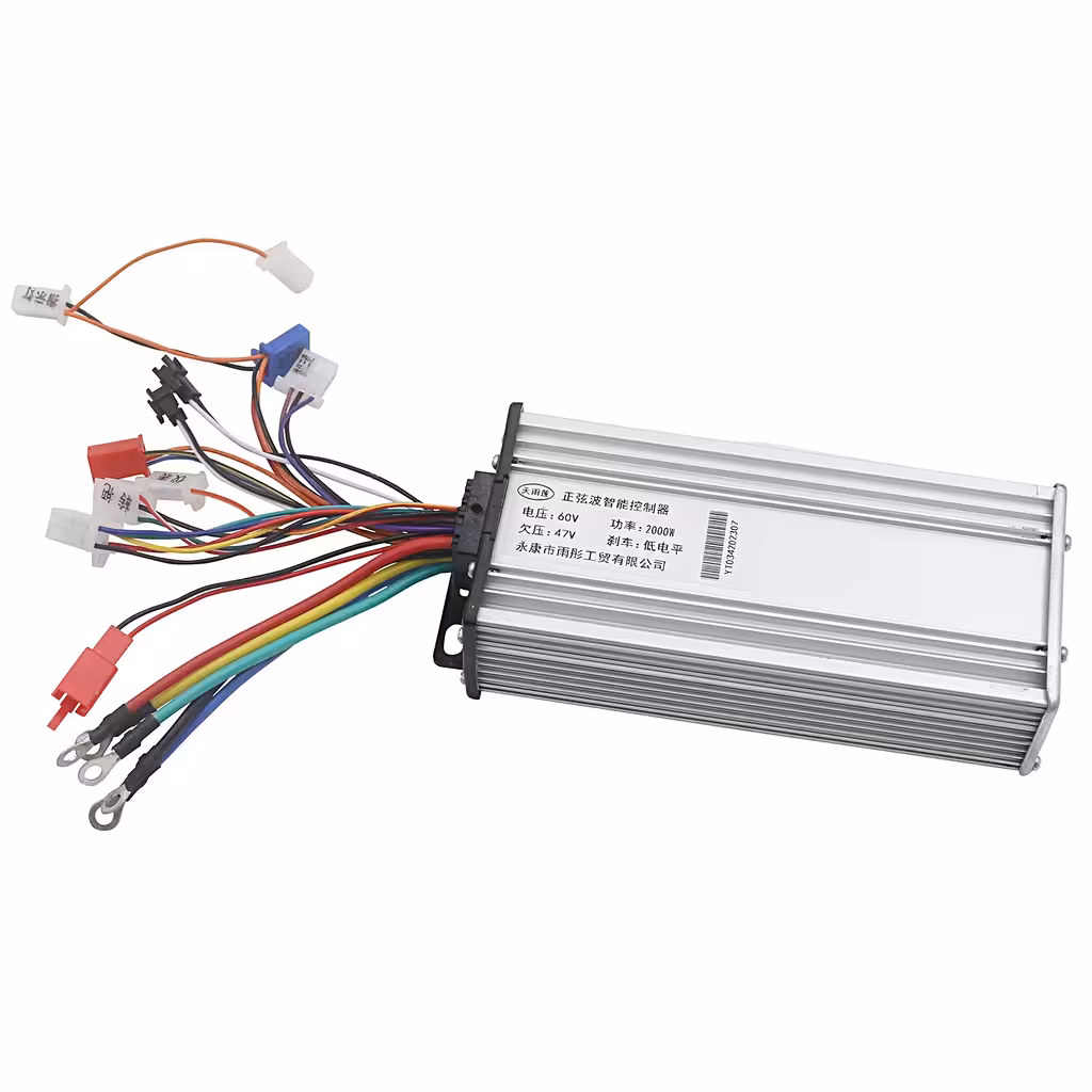 Controlador Scooter Elétrica Citycoco 60V 1500W 2000W 45A – Performance e Confiabilidade para Harley e Smart Balance