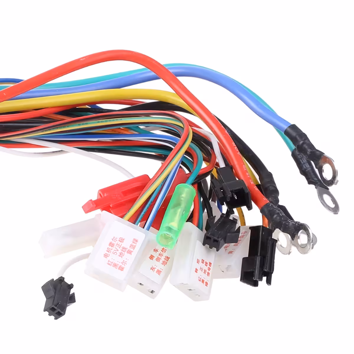 Controlador para scooters e bicicletas com conectores variados
