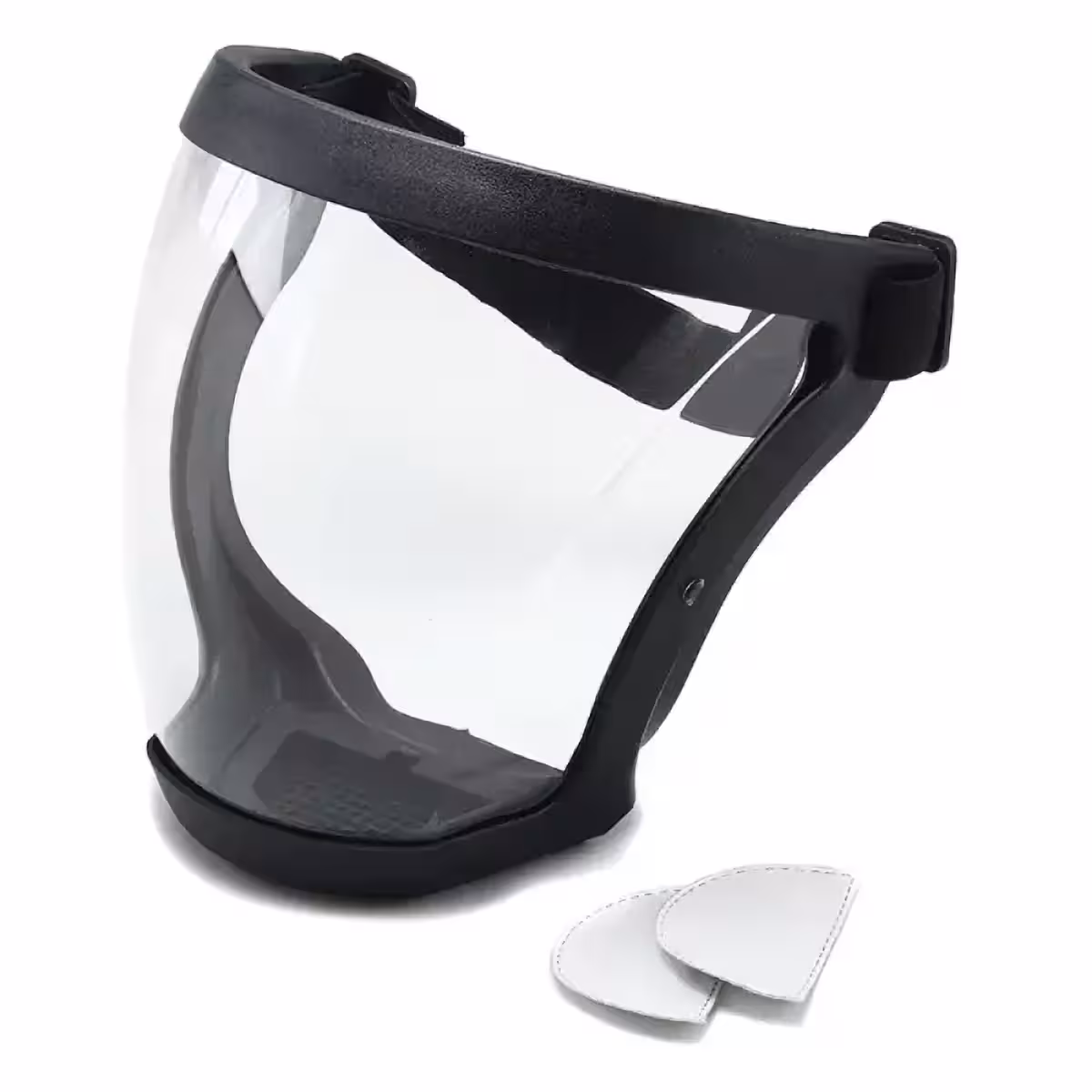 Máscara de proteção facial com filtro de poeira, incluindo 5 filtros de reposição PM2.5