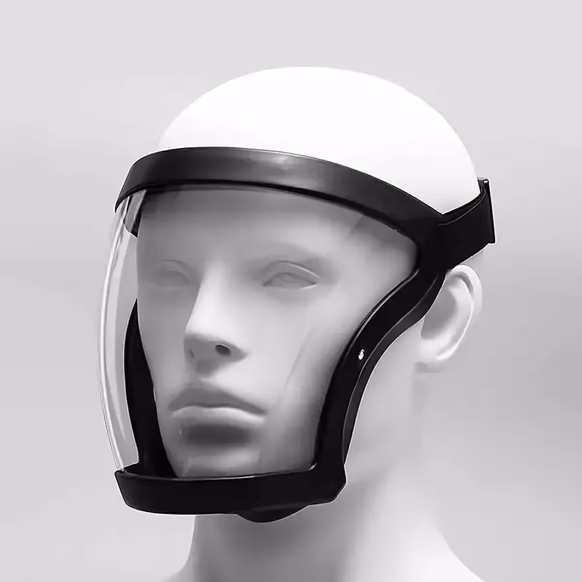 Máscara de proteção facial para trabalhos de reforma, protegendo contra poeira fina