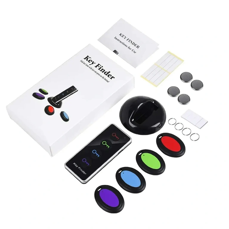 Tag inteligente com lanterna integrada para objetos pessoais