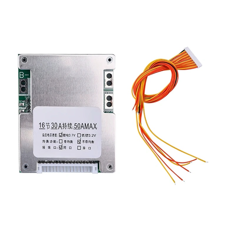BMS 16S 60V 40A – células balanceadas Função de balanceamento de células no BMS 16S 60V 40A