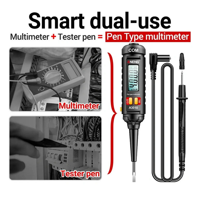 Uso prático Demonstração prática do uso do testador de tensão