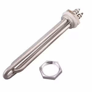 Elemento Resistência Aquecedor de Água Boiler 12V 24V – Aquecedor Elétrico 300W / 600W para Sistemas Solares Off-Grid