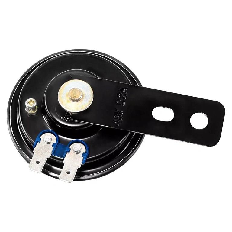 Buzina elétrica universal 36V/48V/60V para bicicleta elétrica Buzina elétrica universal compatível com e-bikes de 36V, 48V e 60V