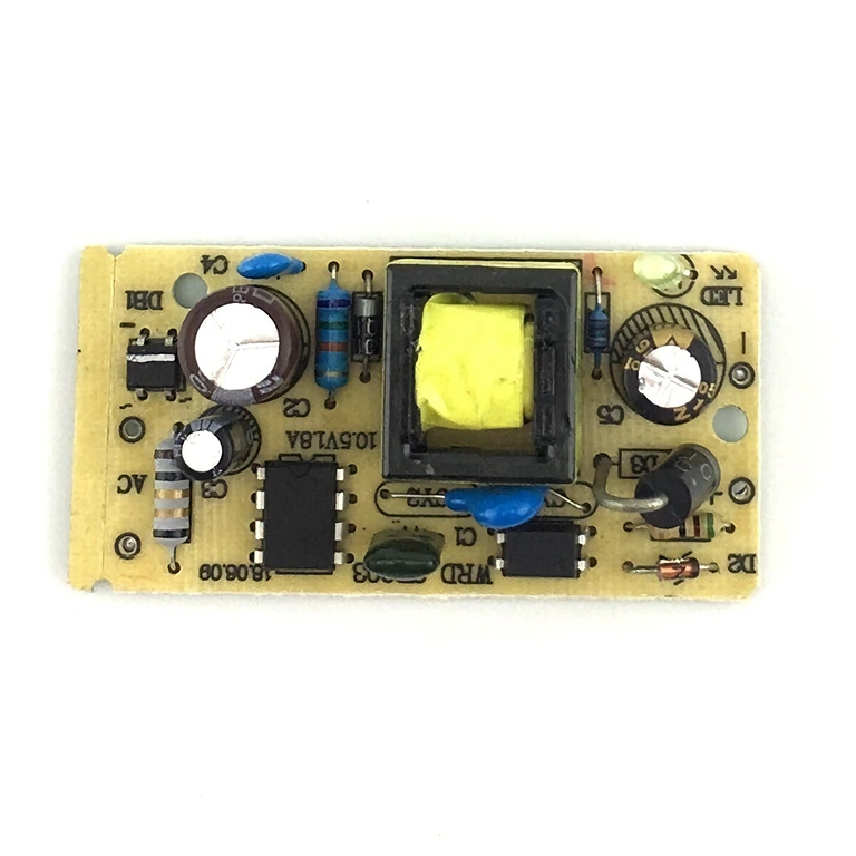 Imagem do adaptador de alimentação 5V 2A – vista frontal