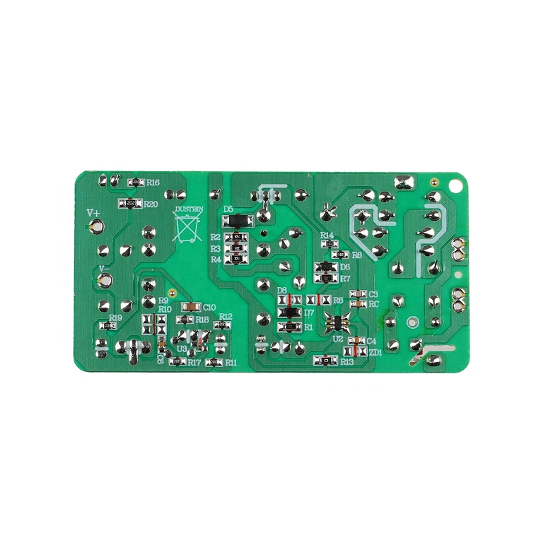 Detalhe do conector DC da fonte 24V 3A para dispositivos eletrônicos