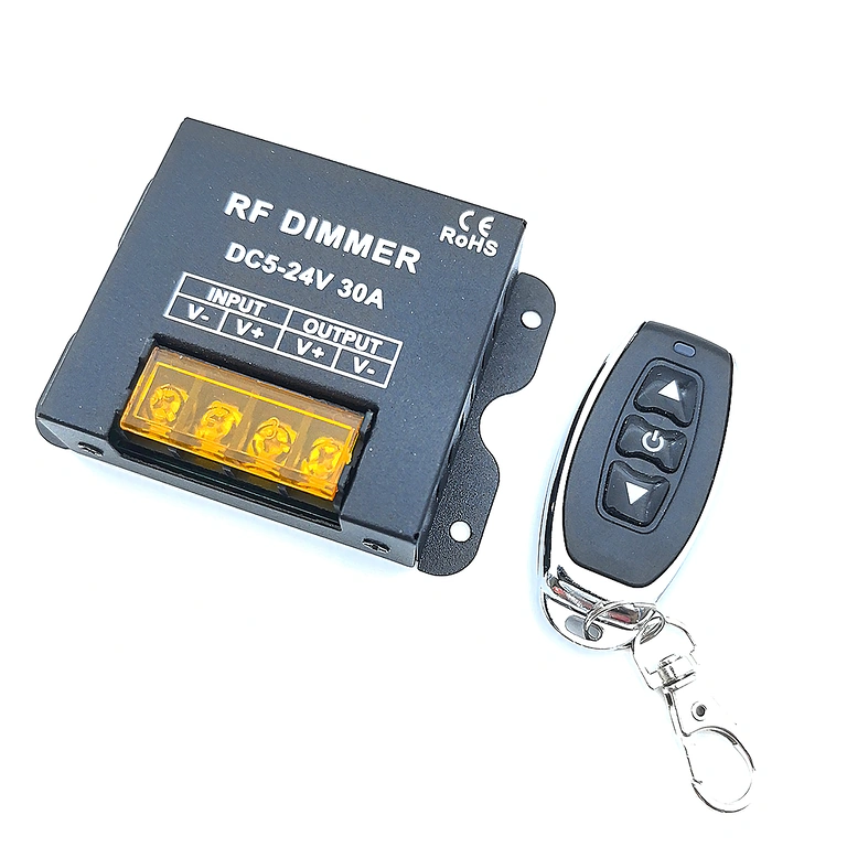 Dimmer DC 5V 12V 24V para ajuste de brilho de fitas LED