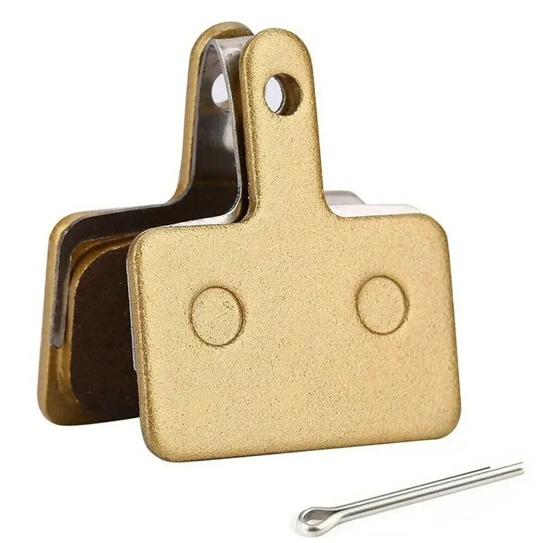 Pastilhas de freio bicicleta Shimano B01S de cobre Pastilhas de freio metálicas para bicicletas, compatíveis Shimano B01S