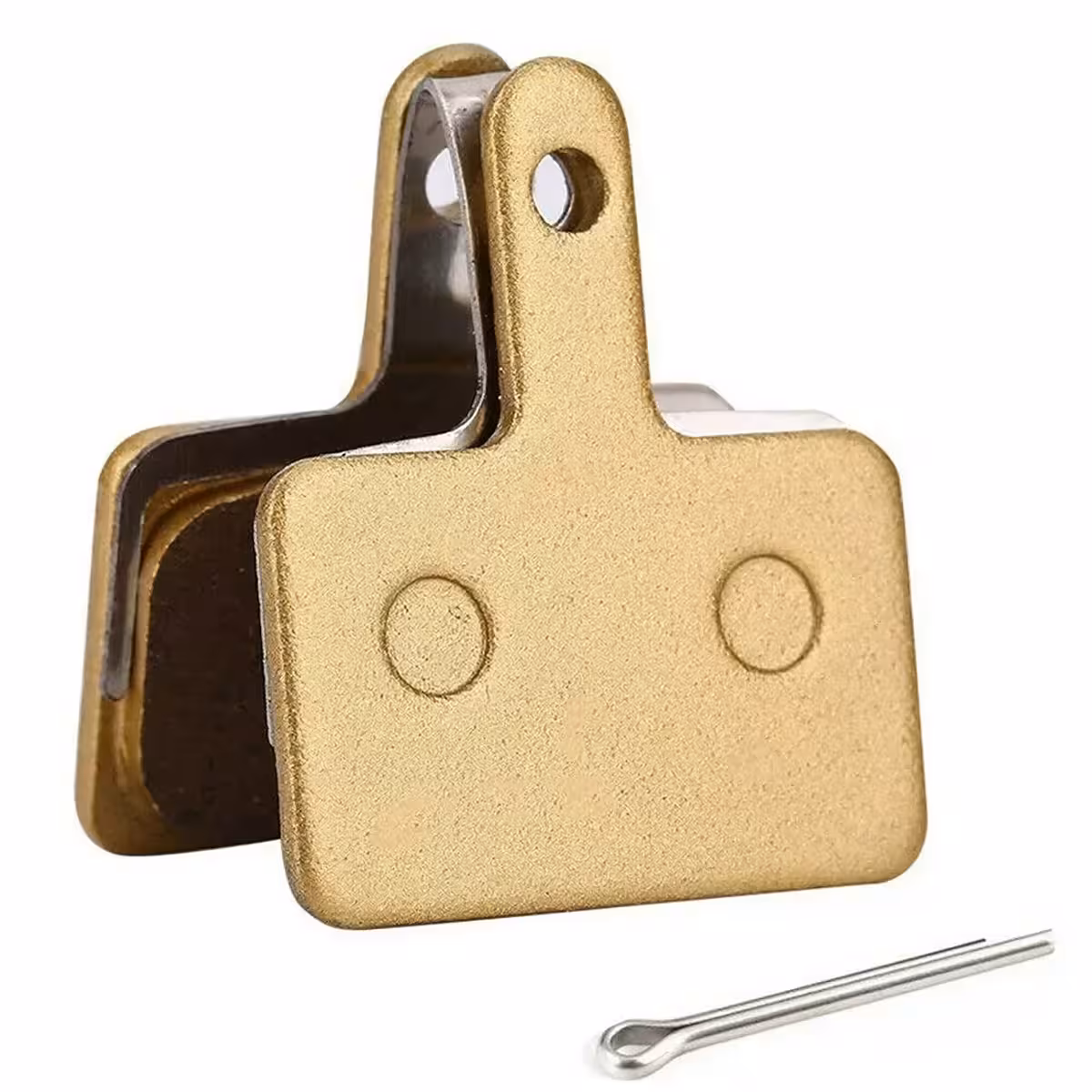 Pastilhas de freio metálicas para bicicletas, compatíveis Shimano B01S