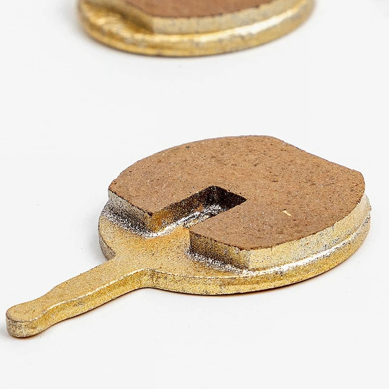 Pastilhas de freio de cobre com durabilidade e alto desempenho