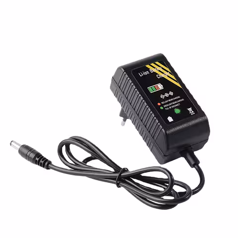 Carregador Li-Ion 16,8V 2A para bateria 14,4V – rápido, para furadeira, aspirador e parafusadeira elétrica