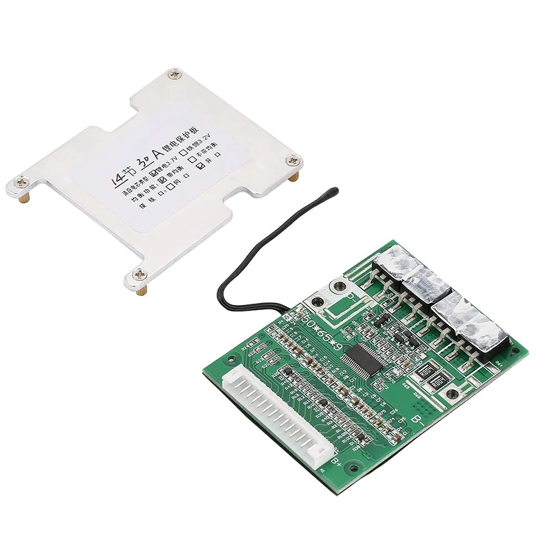 Placa BMS 14S 52V Placa BMS 14S 52V para proteção de baterias Li-Ion em bicicletas e patinetes elétricos