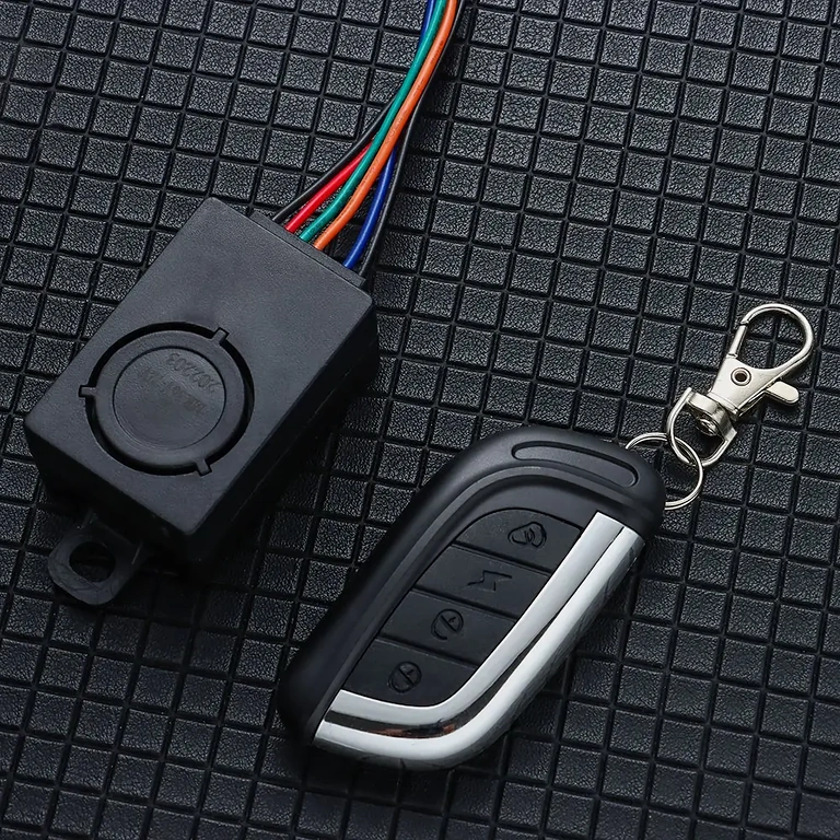 Alarme antifurto inteligente com funções keyless e controle remoto