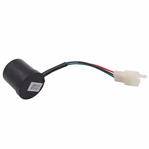 Relé de sinalização 48V-60V para scooter elétrico, 3 pinos LED