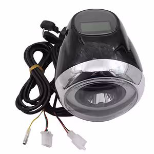 Farol LED de alto desempenho para scooters Citycoco e Harley 60V