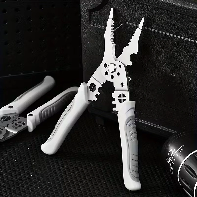 Orifícios calibrados para decapagem precisa de fios de diferentes espessuras