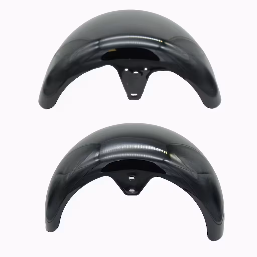 Paralama Dianteiro e Traseiro Citycoco – Parafusos para Scooter Elétrico Harley – Proteções Pretas Premium