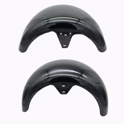 Paralama Dianteiro e Traseiro Citycoco – Parafusos para Scooter Elétrico Harley – Proteções Pretas Premium