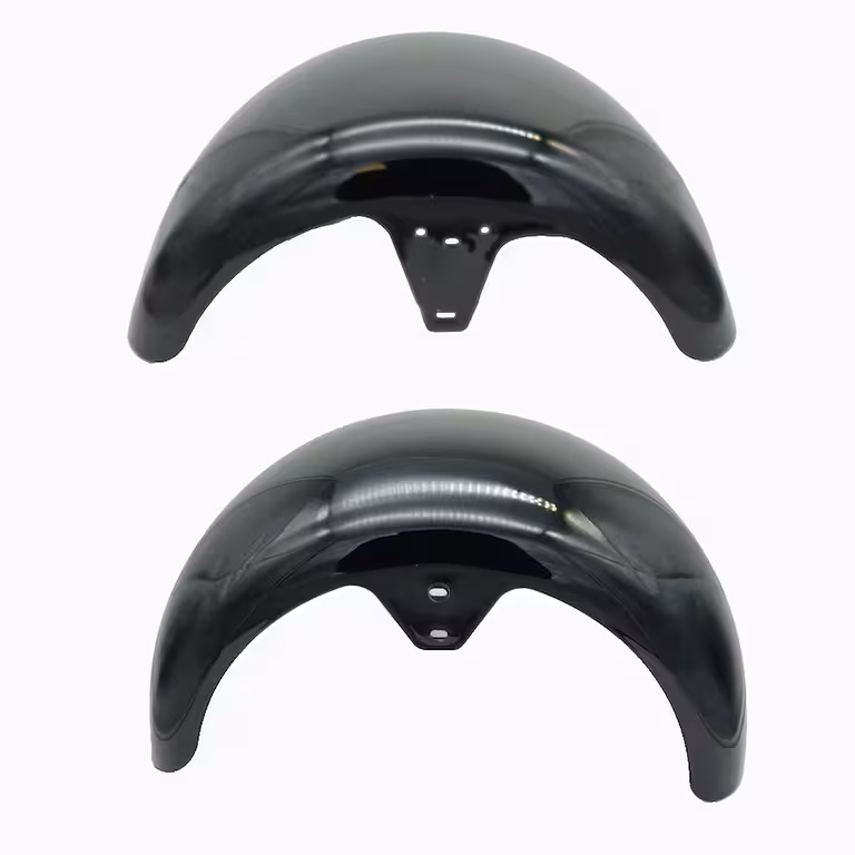 Paralama Dianteiro e Traseiro Citycoco – Parafusos para Scooter Elétrico Harley – Proteções Pretas Premium